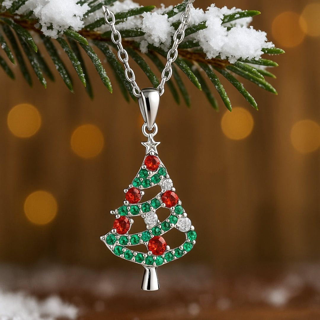 Evergreen Crystal Necklace