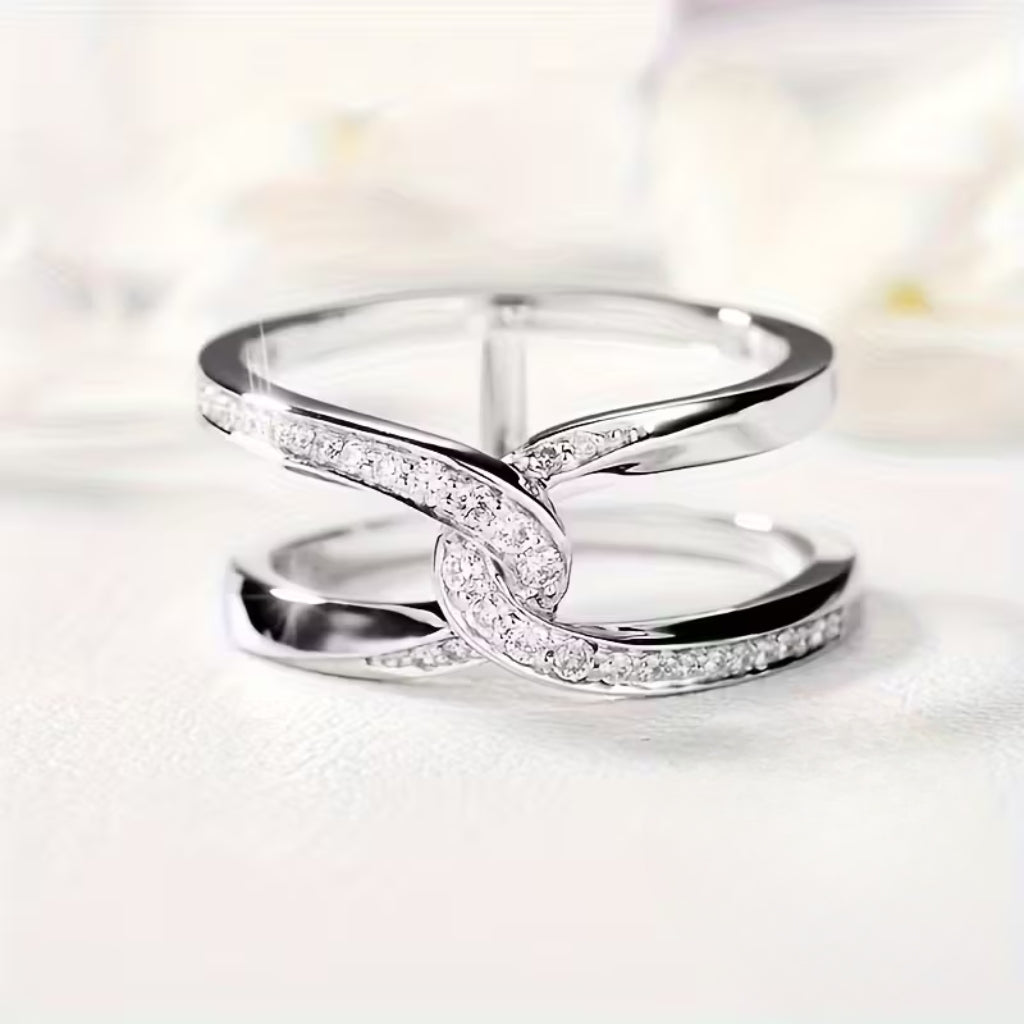 Silver Infinity Ring