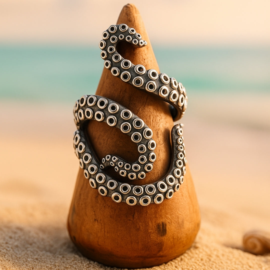 Adjustable Tentacles Ocean Ring