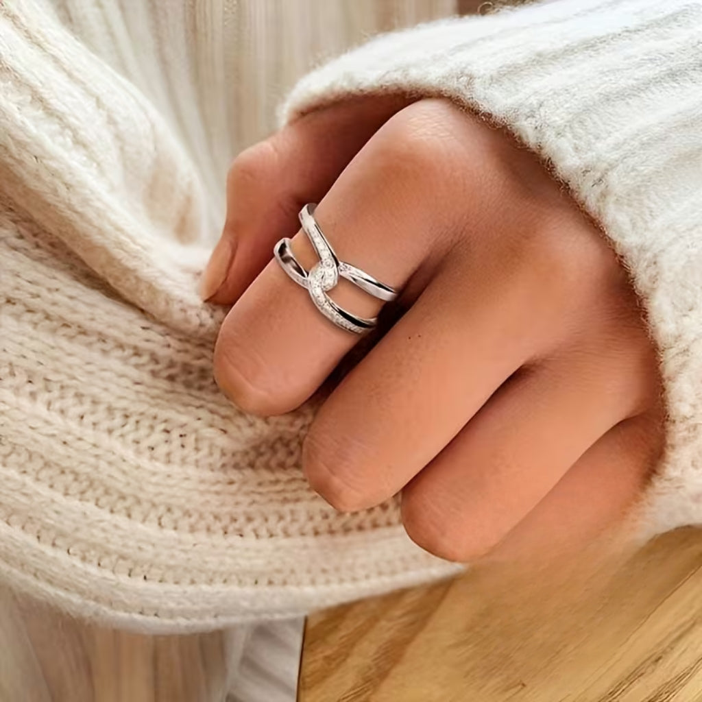 Silver Infinity Ring
