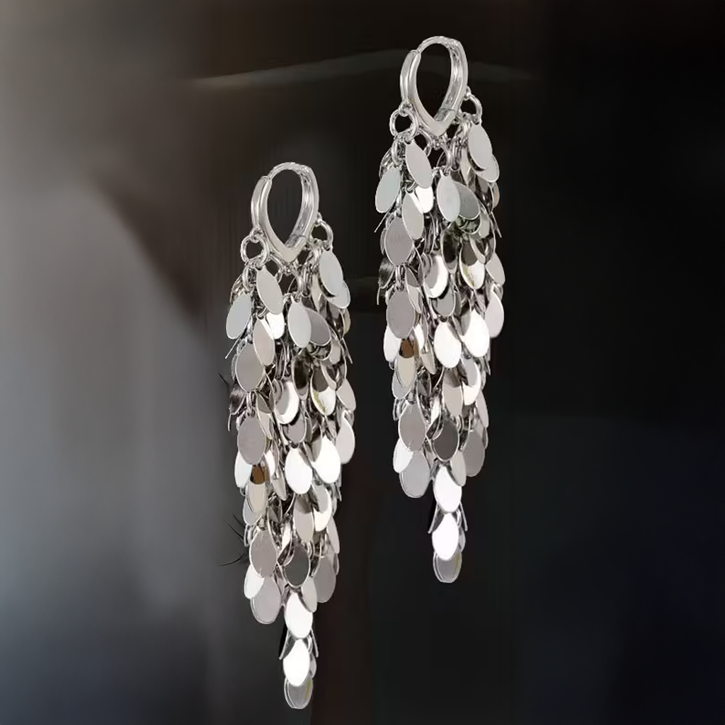 Cascade Sequin Earrings