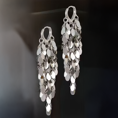 Cascade Sequin Earrings