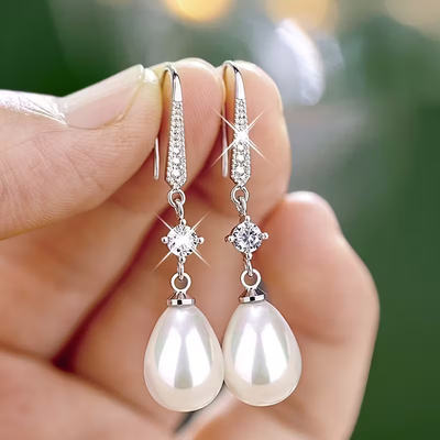 Pearl Drop Earrings
