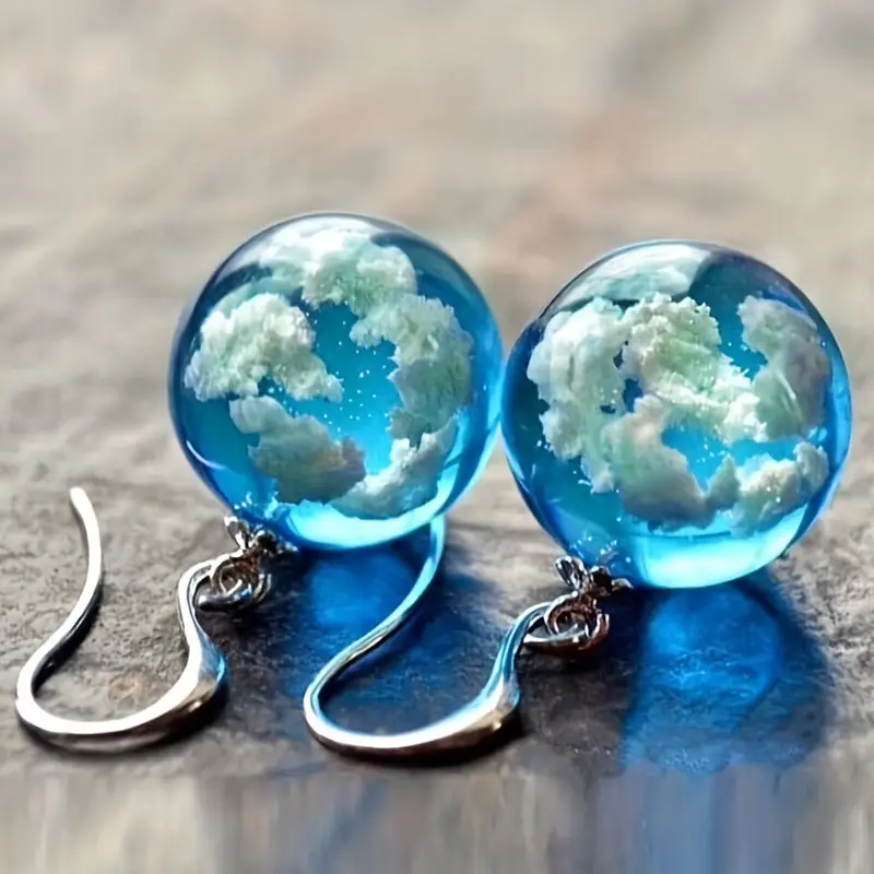 Crystal Sky Sphere Earrings