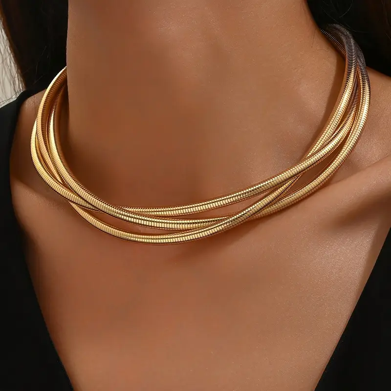 Layered Gold Necklace